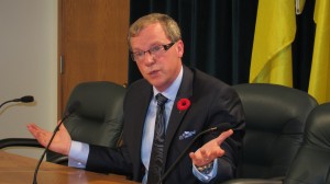 Premier Brad Wall Saskatchewan