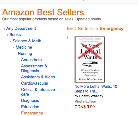 #1 Best Seller on Amazon Kindle